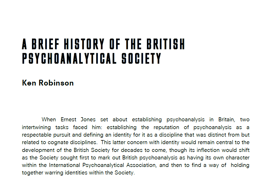 Screenshot 2026-06-09 141947 A BRIEF HISTORY OF THE BRITISH PSYCHOANALYTICAL SOCIETY - تصویر 1