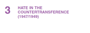 HATE IN THE COUNTERTRANSFERENCE