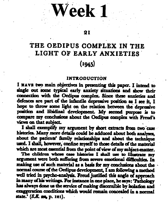 Screenshot 2026-07-25 095204 the oedipus complex in the light of early anxieties 1945 - تصویر 1