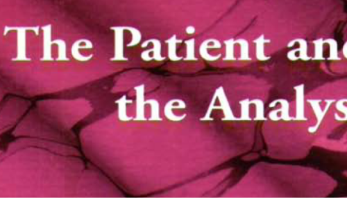 THE PATIENT AND THE ANALYST