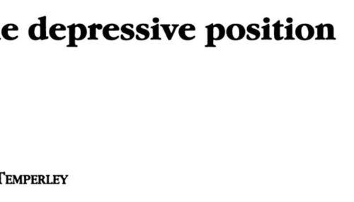 The Depressive Position