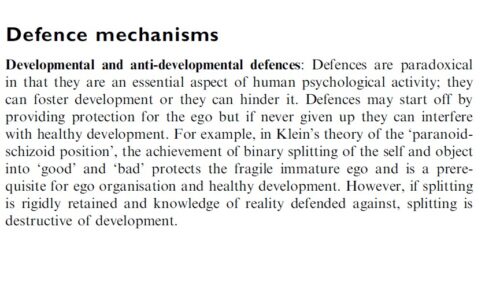 Defence mechanisms