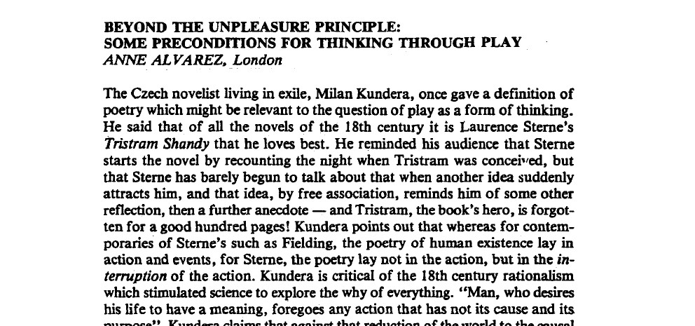 ScreenHunter 56 BEYOND THE UNPLEASURE PRINCIPLE: SOME PRECONDITIONS FOR THINKING THROUGH PLAY - تصویر 1