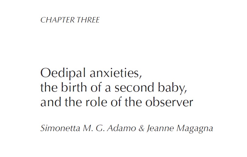 ScreenHunter 78 Oedipal anxieties, the birth of a second baby, and the role of the observer - تصویر 1