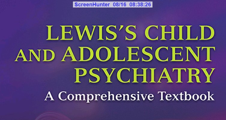 ScreenHunter 81 LEWIS’S CHILD AND ADOLESCENT PSYCHIATRY - تصویر 1