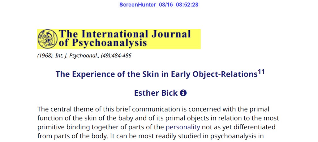 ScreenHunter 83 The Experience of the Skin in Early Object-Relations - تصویر 1