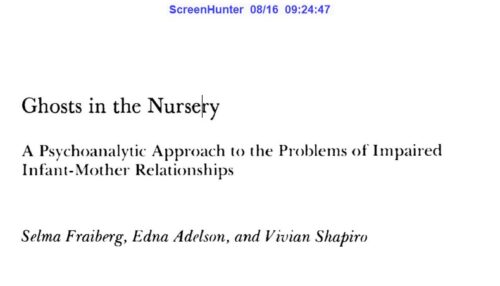 Ghosts in the Nursery A Psychoanalytic Approach to the Problems of Impaired Infant-Mother Relationships