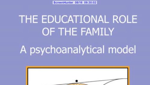 THE EDUCATIONAL ROLE OF THE FAMILY