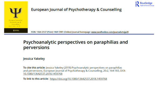 Psychoanalytic perspectives on paraphilias and perversions