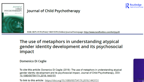 The use of metaphors in understanding atypical gender identity development and its psychosocial impact